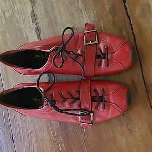 Paul Green Laced Flats